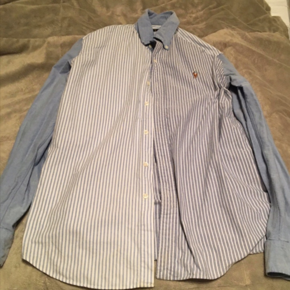 Ralph Lauren Large Multi-pattern Button-down Shirt